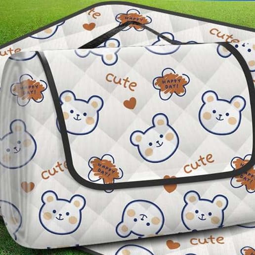 ブランケット  ネイティブ柄ピクニックセット