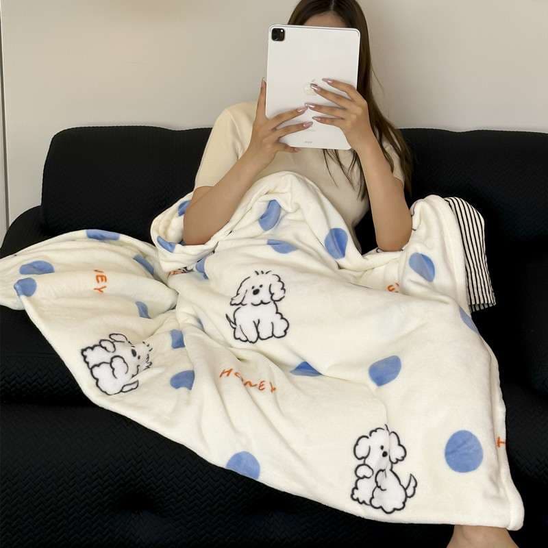 ふわもこ癒しのもくもくブランケット