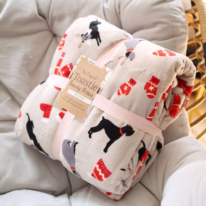 もこもこキルティング ふわふわブランケット
