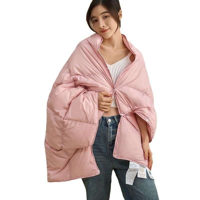 着る羽毛ブランケット