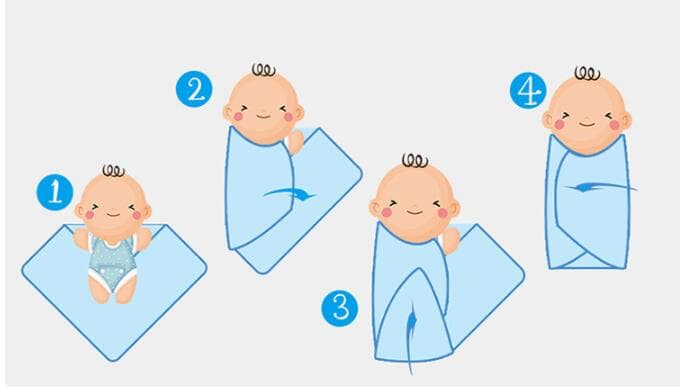ブランケット かわいい編み毛布 赤ちゃん用綿ひざ掛け八十×百センチ
