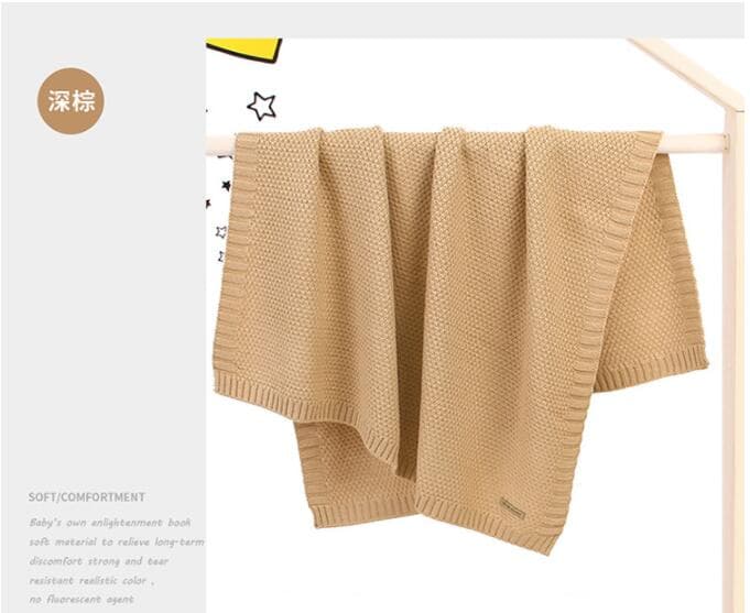 ブランケット かわいい赤ちゃん用編み毛布　子供向け膝掛け毛布