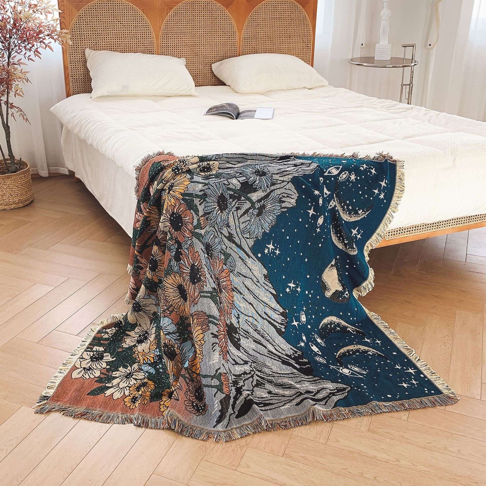 ブランケット  圧縮収納可能な軽量キャンピングマット
