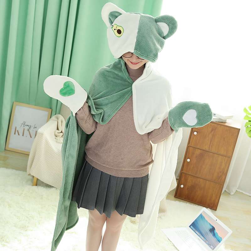 もこもこクマさんブランケット