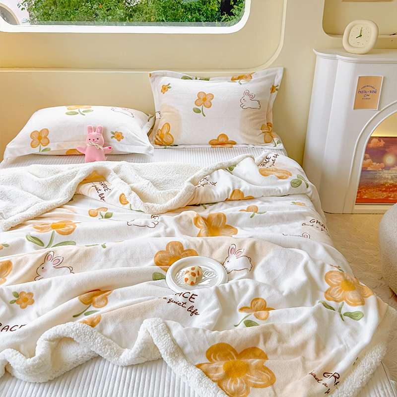 もこもこ癒しのおやすみブランケット